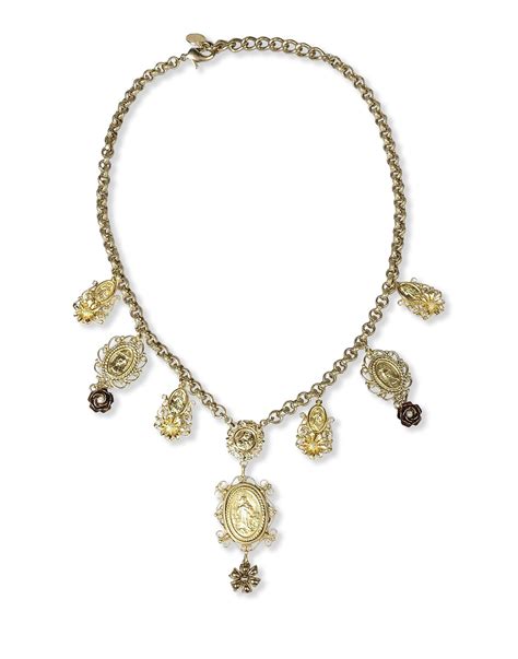 dolce and gabbana necklace women's